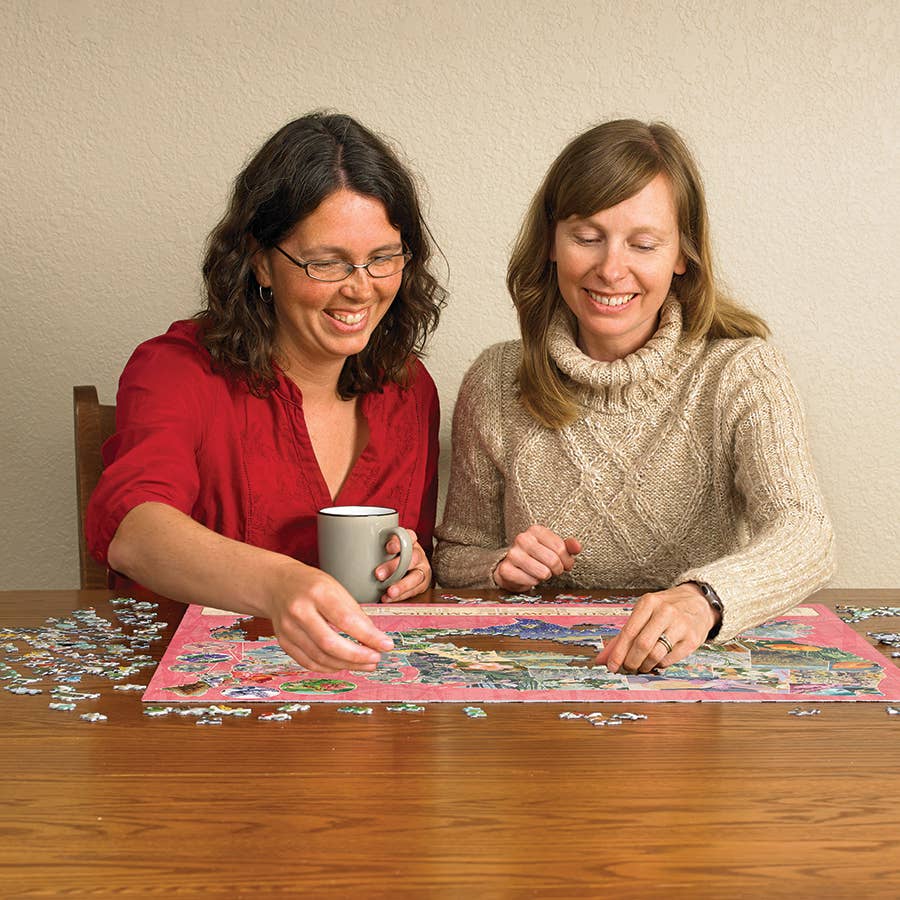 State Flowers of America Puzzle