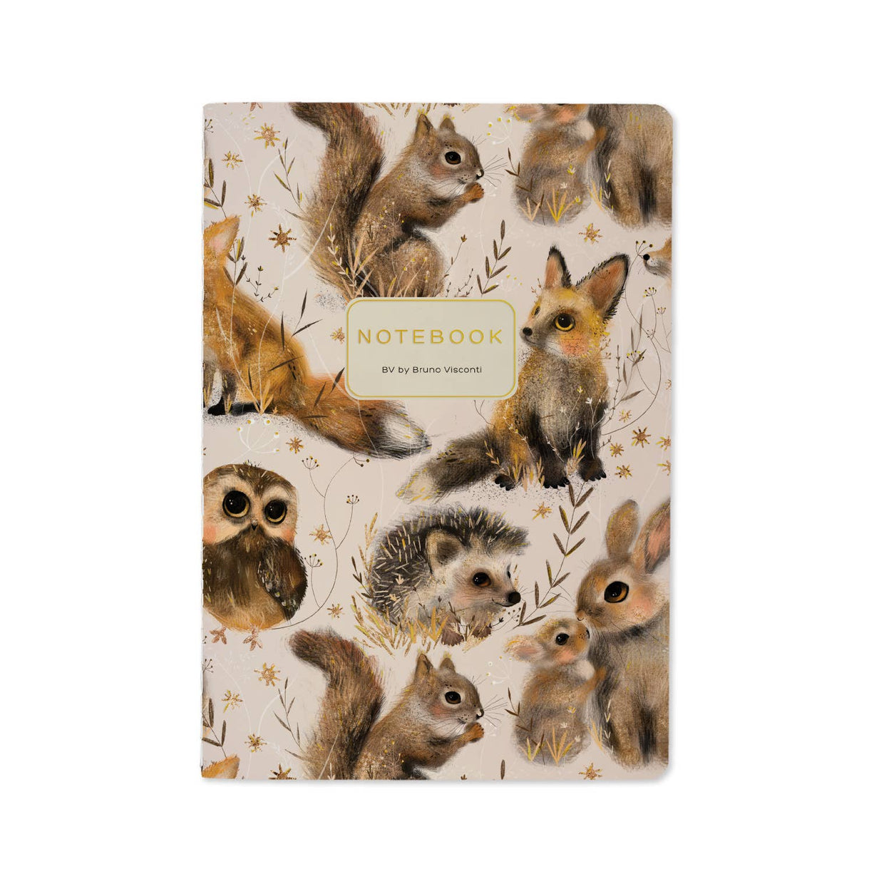 A5 Notebook - Little Woodland Friends