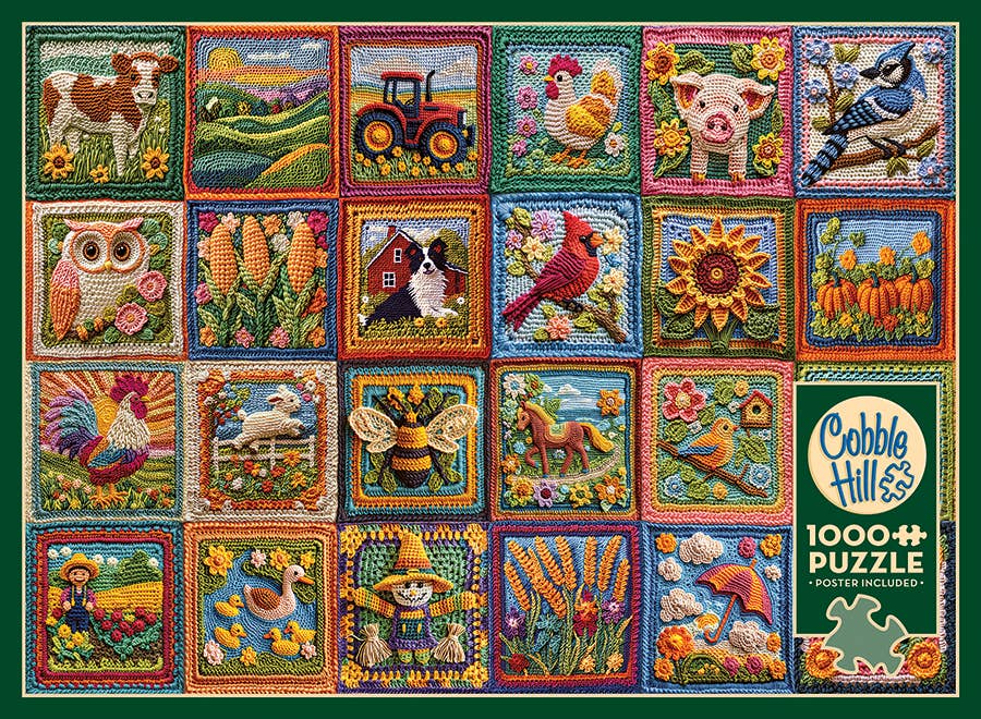 Country Life Crochet Puzzle