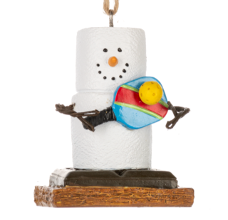 S'mores Pickleball Ornament 2024