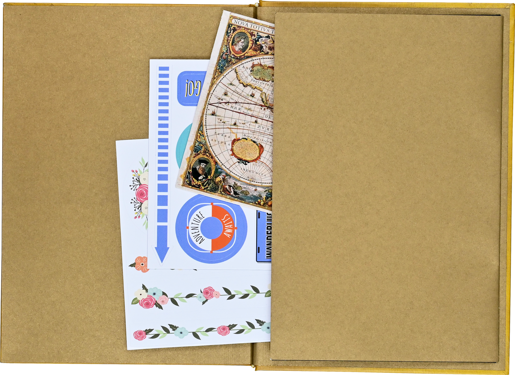 Gilded Petals of Persia Journal