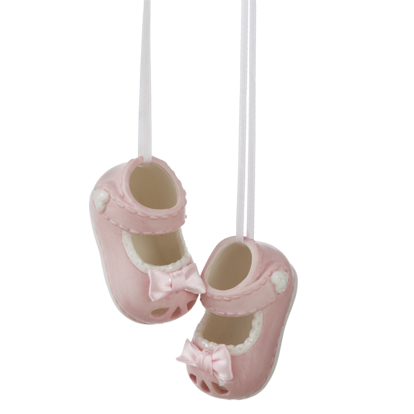 Baby Girl Shoe Ornament