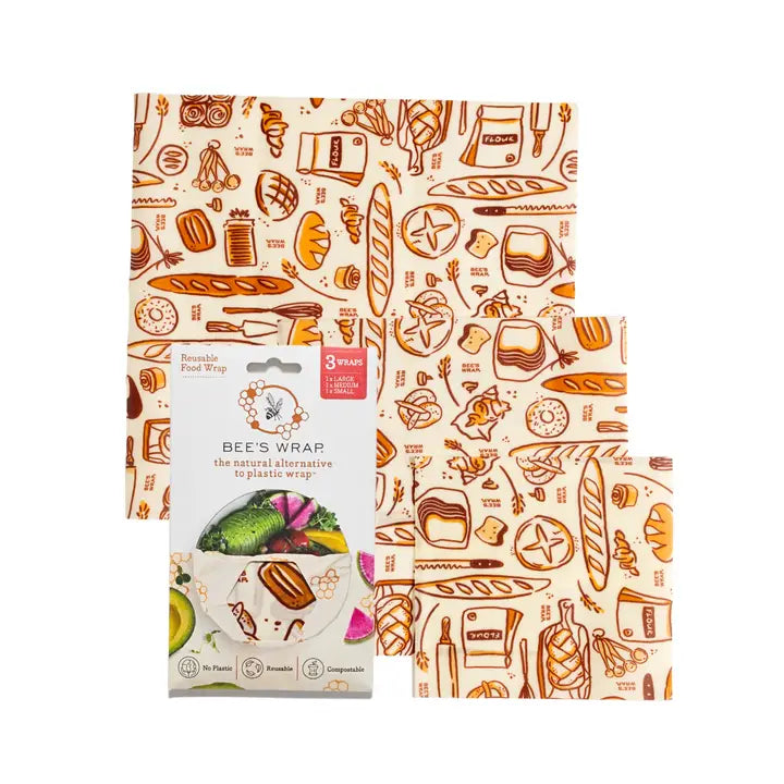 Bakery Lane Variety Beeswax Wraps