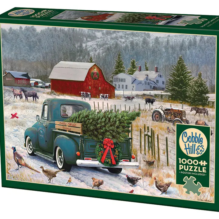Home For Christmas Truck Puzzle
