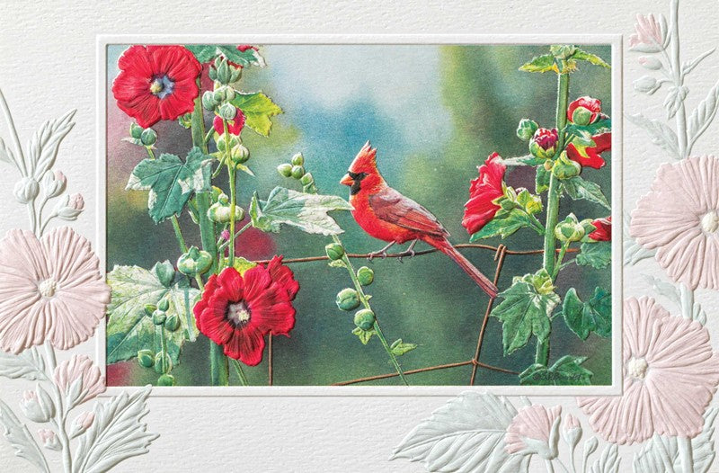 Cardinal Birthday Card