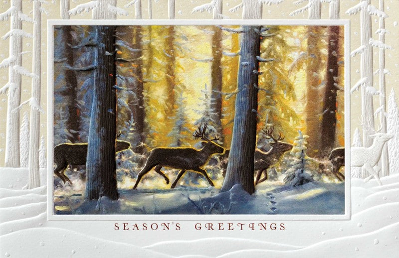 Caribou Greeting Cards
