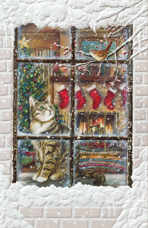 Cat in the Window Greeting Cards