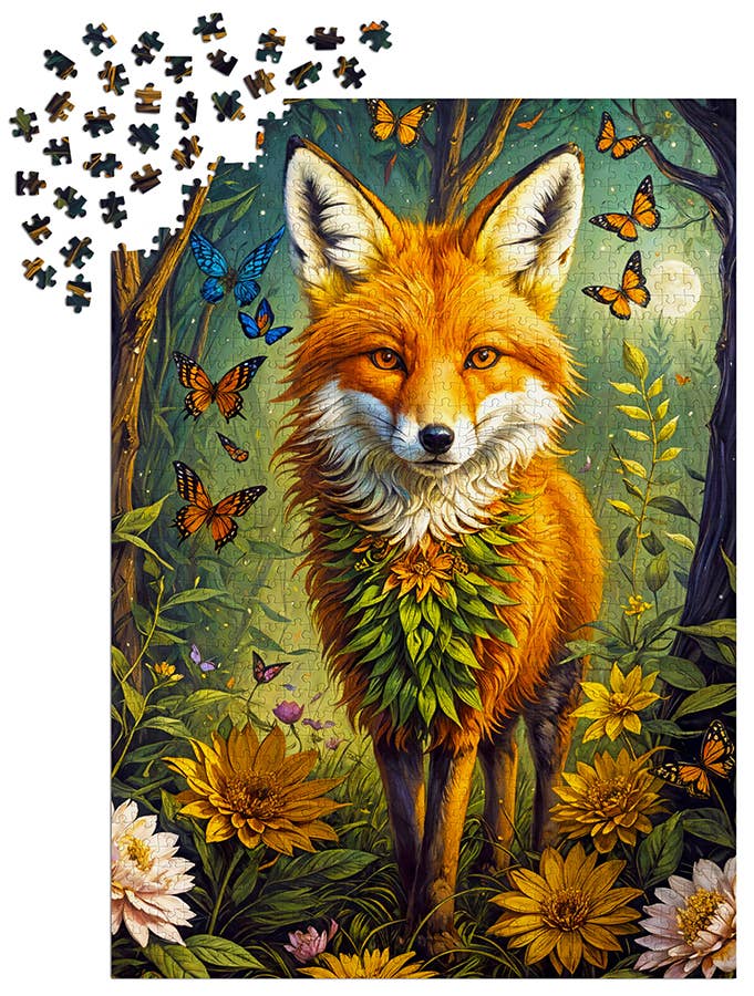 Enchanted Fox Puzzle