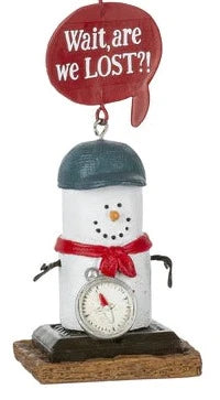 RETIRED S'mores Compass Camp Equipment Ornament