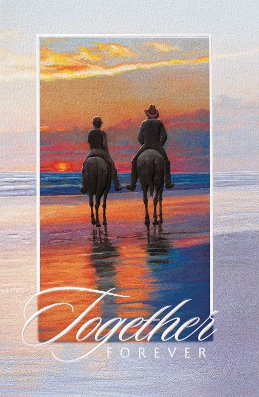 Couple Horses Greeting Card