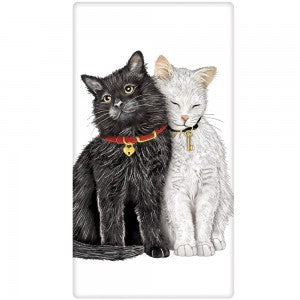 Cuddly Cats Dish Towel