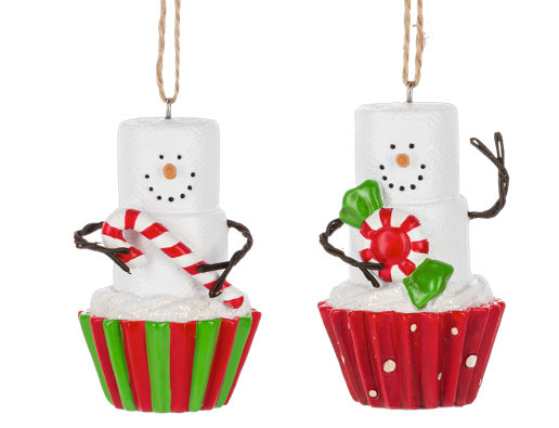 NEW Cupcake 2026 S'mores Original Ornaments