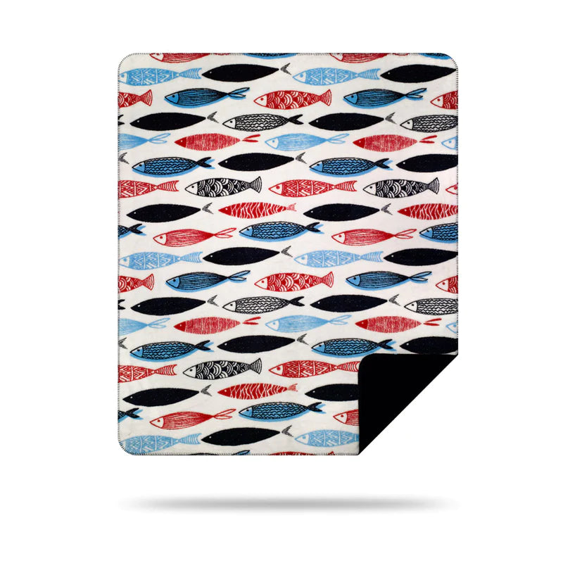 Denali Fish Micro Plush Blanket