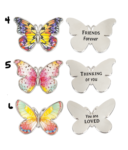 Butterfly Enjoy The Journey Charm