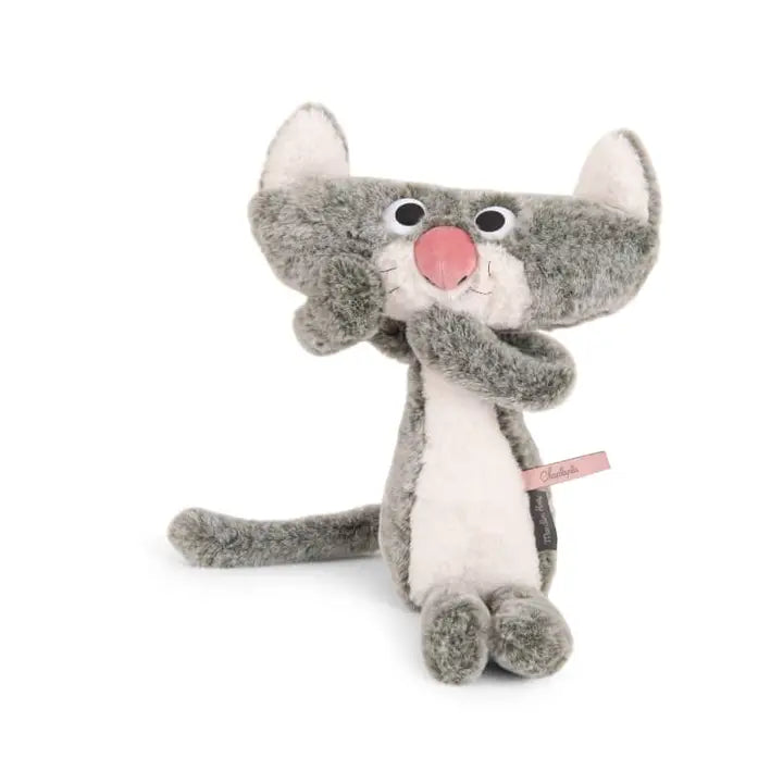 Moulin Roty Flat Cat Stuffed Animal