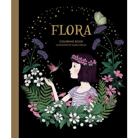 Flora Fairytale Coloring Book