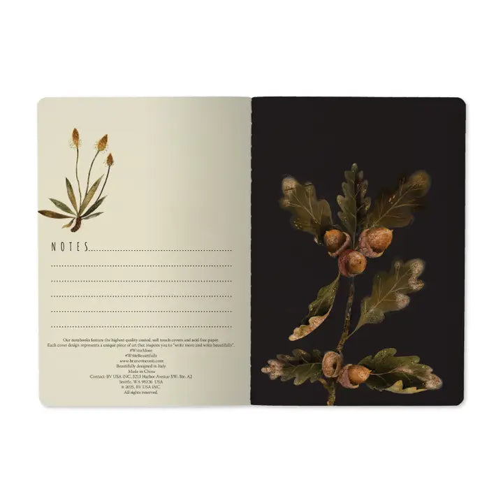 Dark Forest Berries Notebook