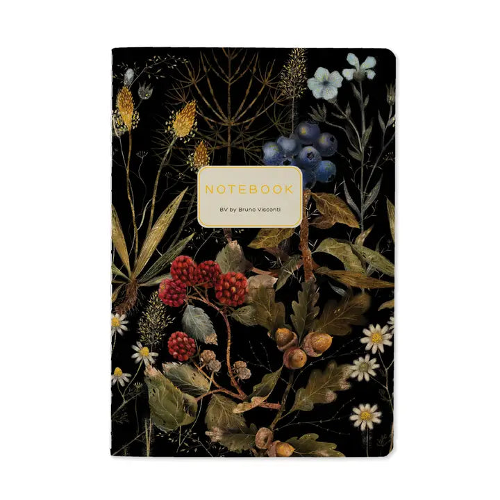 Dark Forest Berries Notebook