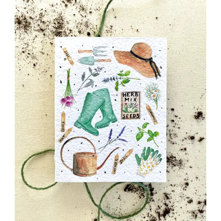 Garden Greetings Card