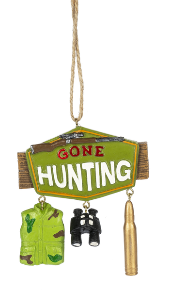 Gone Hunting Ornament