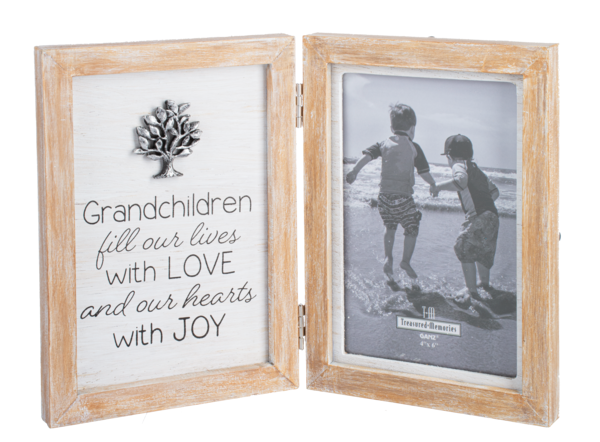 Grandchildren Fill Our Hearts Picture Frame