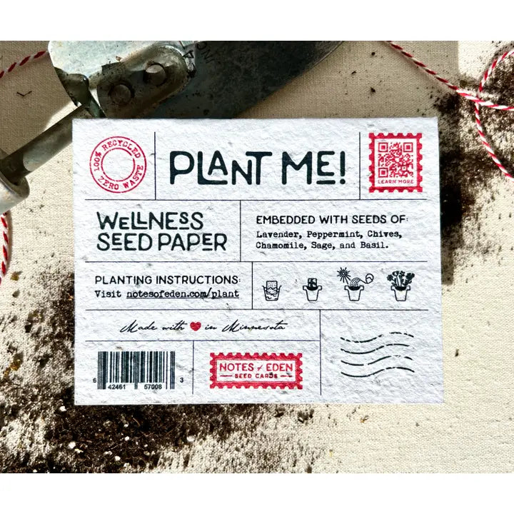 Herb Garden Seed Card