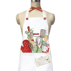 Holiday Oven Mit Apron