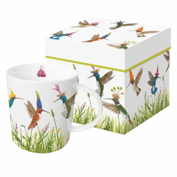 Hummingbird Meadow Buzz Mug