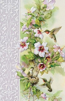 Hummingbird Sympathy Greeting Card
