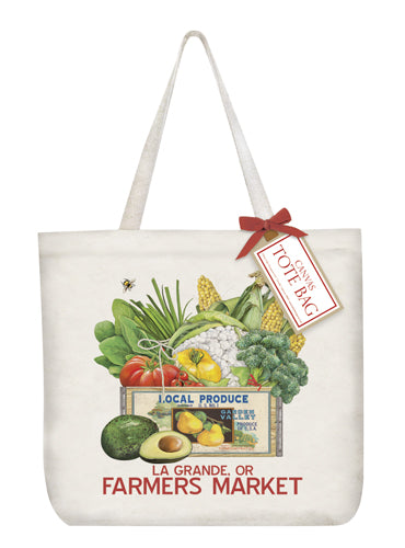 Farmers Market Tote Bag La Grande Oregon