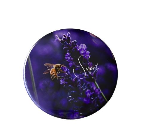 Bees In Lavender Magnets