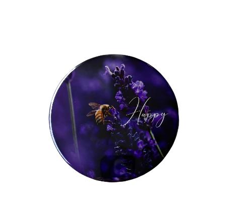 Bees In Lavender Magnets