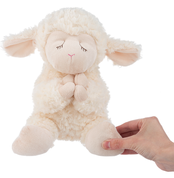 Lamb Bedtime Prayer Stuffed Animal Flying Cloud Gifts