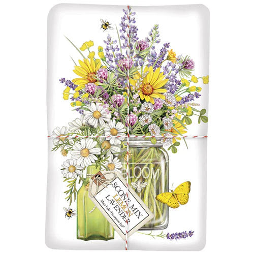 Lemon Lavender Scone Mix Towel Combo