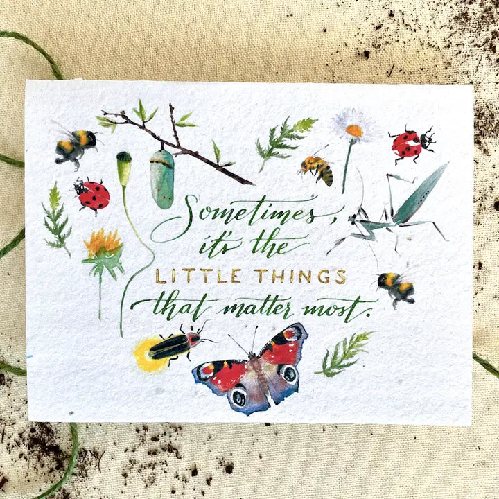 Little Things Seed Card