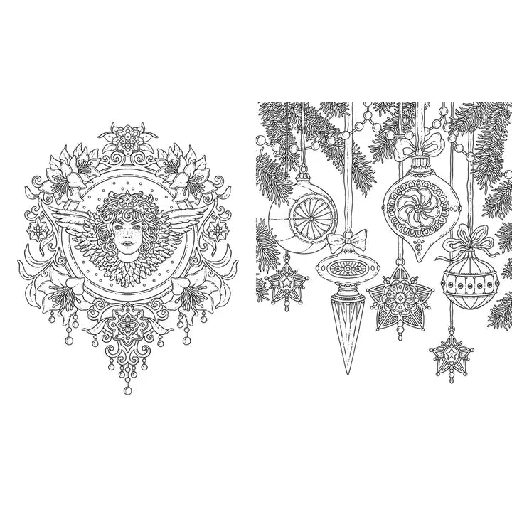 Merry Christmas Coloring Book