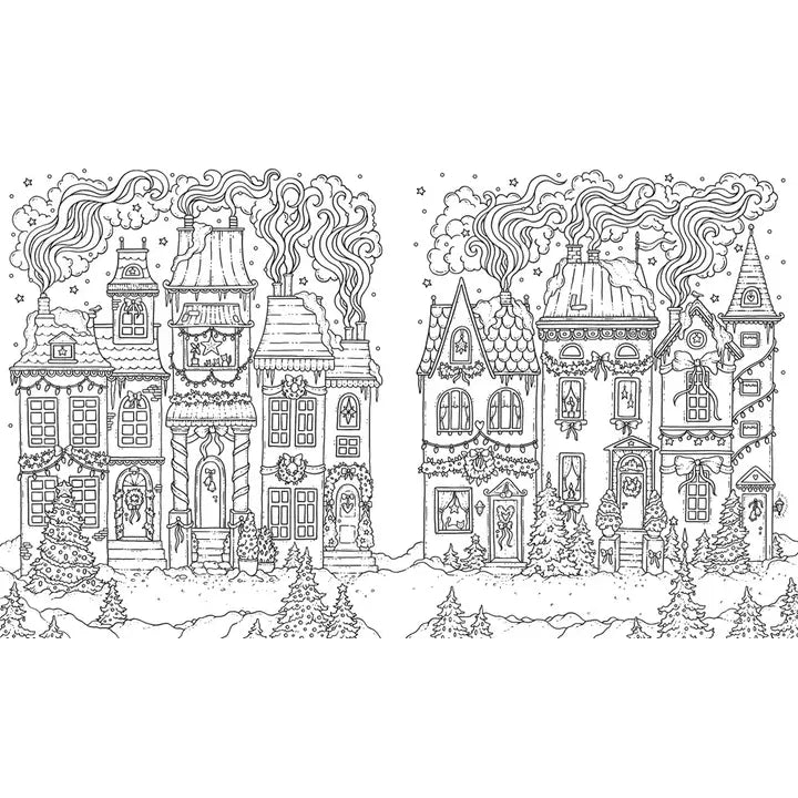 Merry Christmas Coloring Book