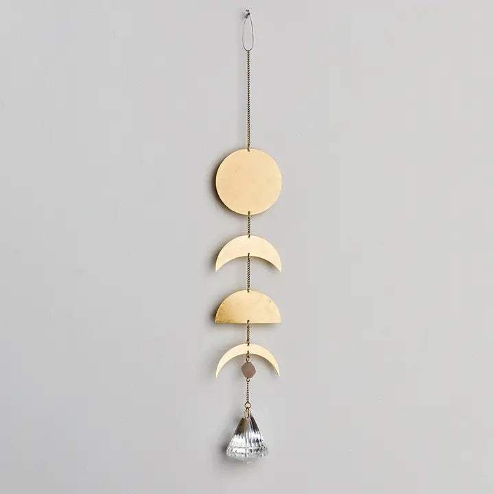 Stained Glass Moon Phase Light Catcher