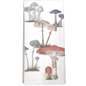Mushroom Bunches Dish Towel