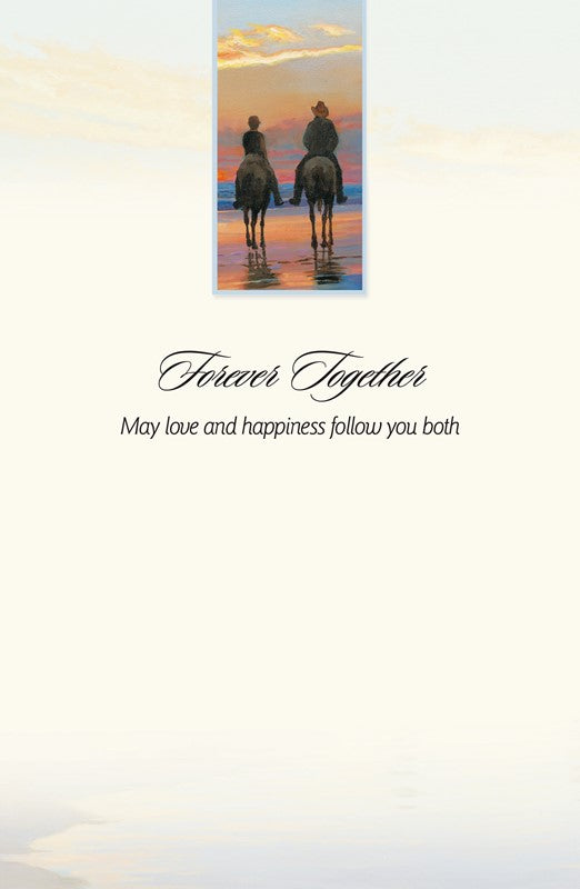 Couple Horses Greeting Card