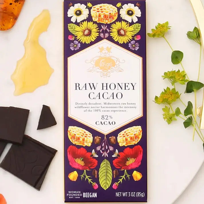 Raw Honey Gourmet Dark Chocolate Bar