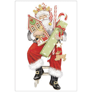 Santa Gifts Dish Towel