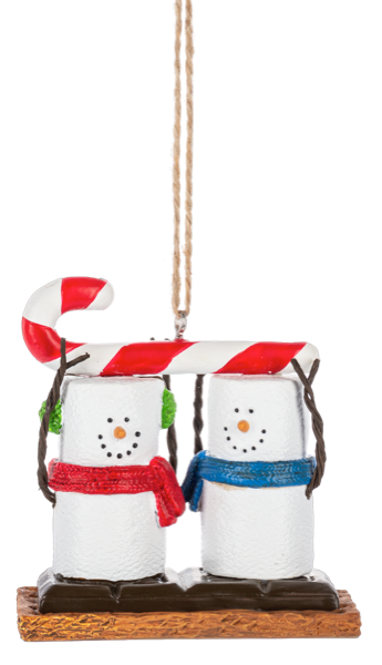 S'more Candy Cane Ornament 2026