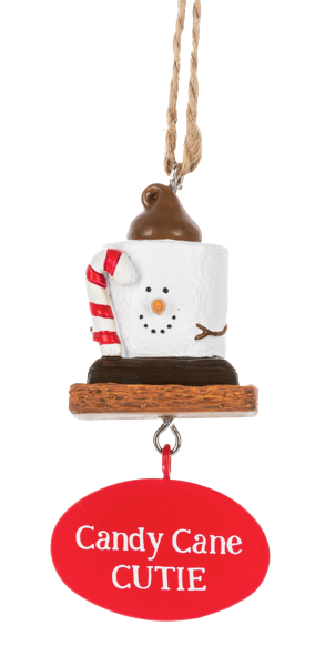 S'more Candy Cane Cutie Ornament 2026