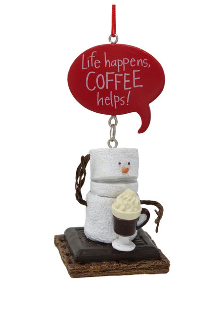 RETIRED S'mores Life Happens Toasted Ornament