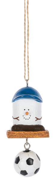 S'more Soccer Ornament 2026