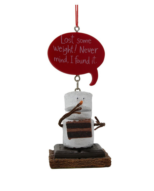 RETIRED S'mores Lost And Found Weight Toasted Ornament