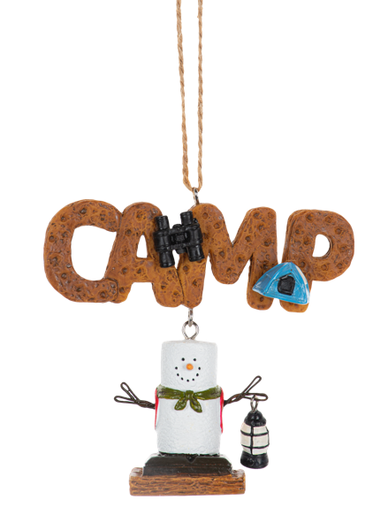 S'mores Camp Ornament 2023