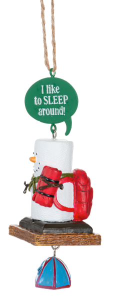 Smores Sleep Around Ornament
