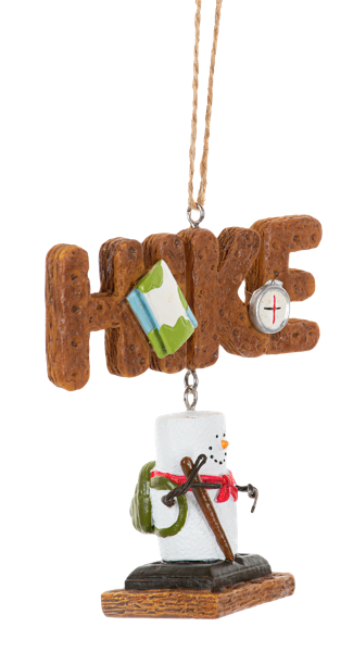 S'mores Hike Ornament 2023